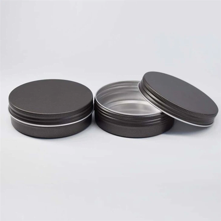 52*27size 50ml Grey Customized Printing Aluminum Box With Cap For Candy